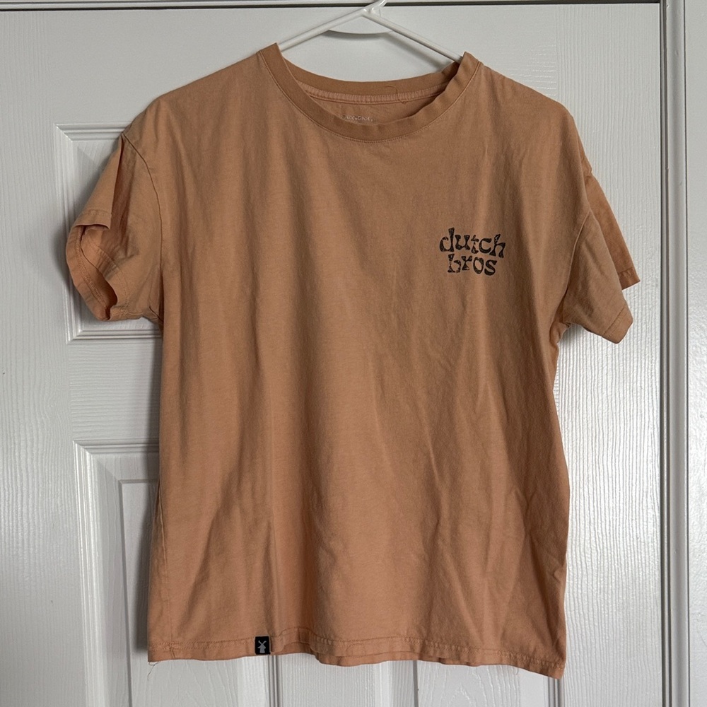 Dutch Bros Peach Short Sleeve Tee